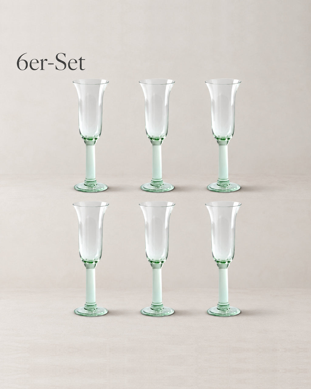 Corsica 6er-Set Sektglas Bistroglas