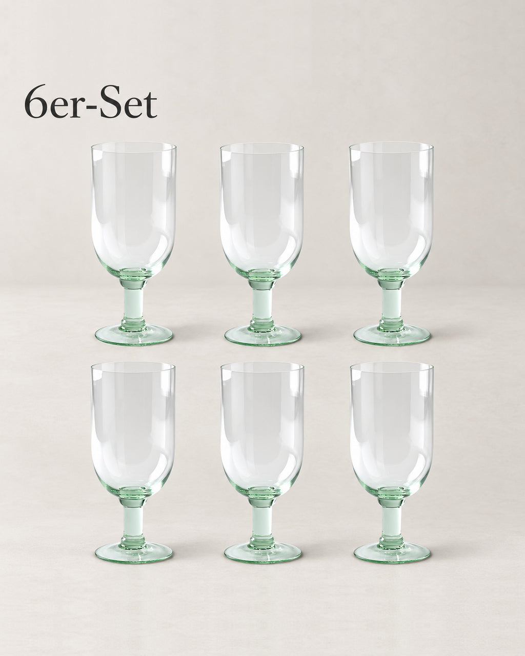 Corsica 6er-Set Wasserglas Bistroglas