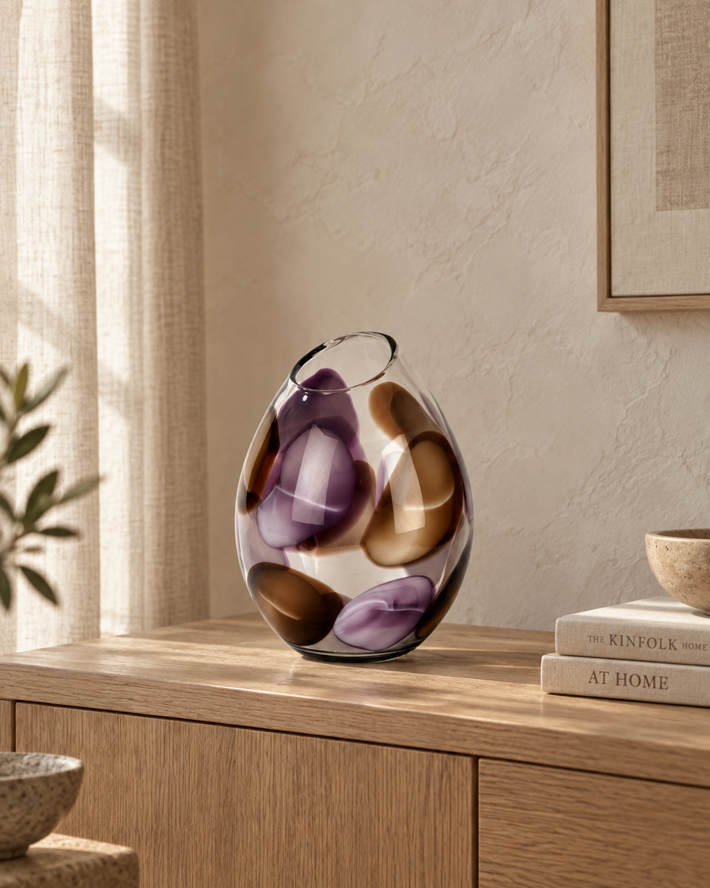 Bagodar Vase violet