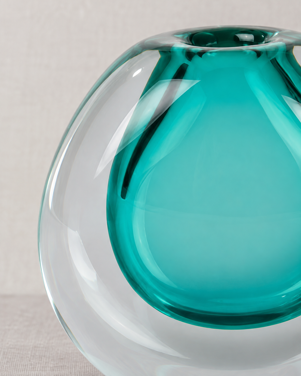 Cariani Vase Glas ocean