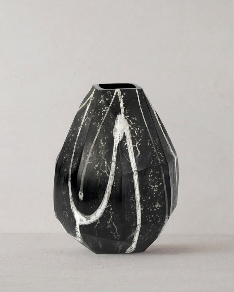 Boda Vase Glas onyx