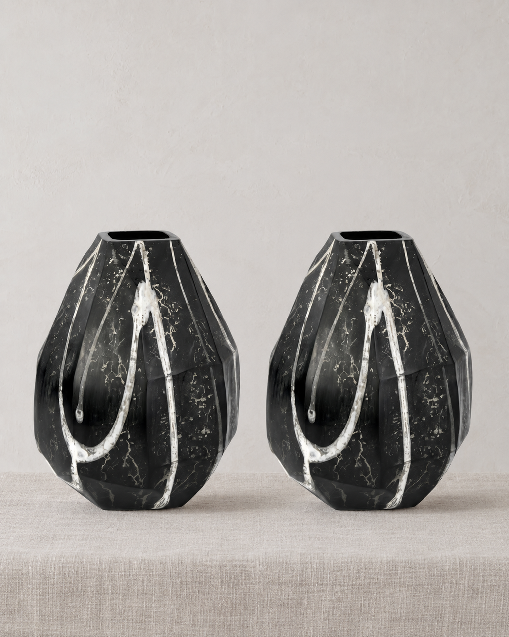 Boda Vase Glas onyx