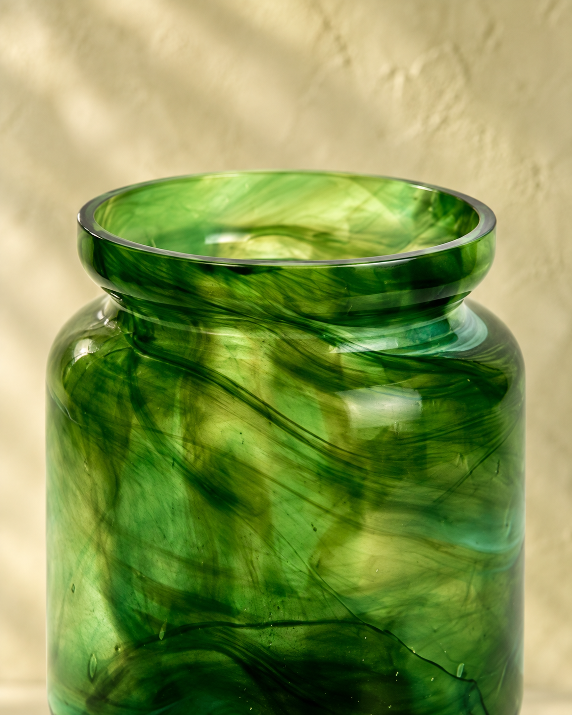 Chantabury Vase groß smaragdgrün