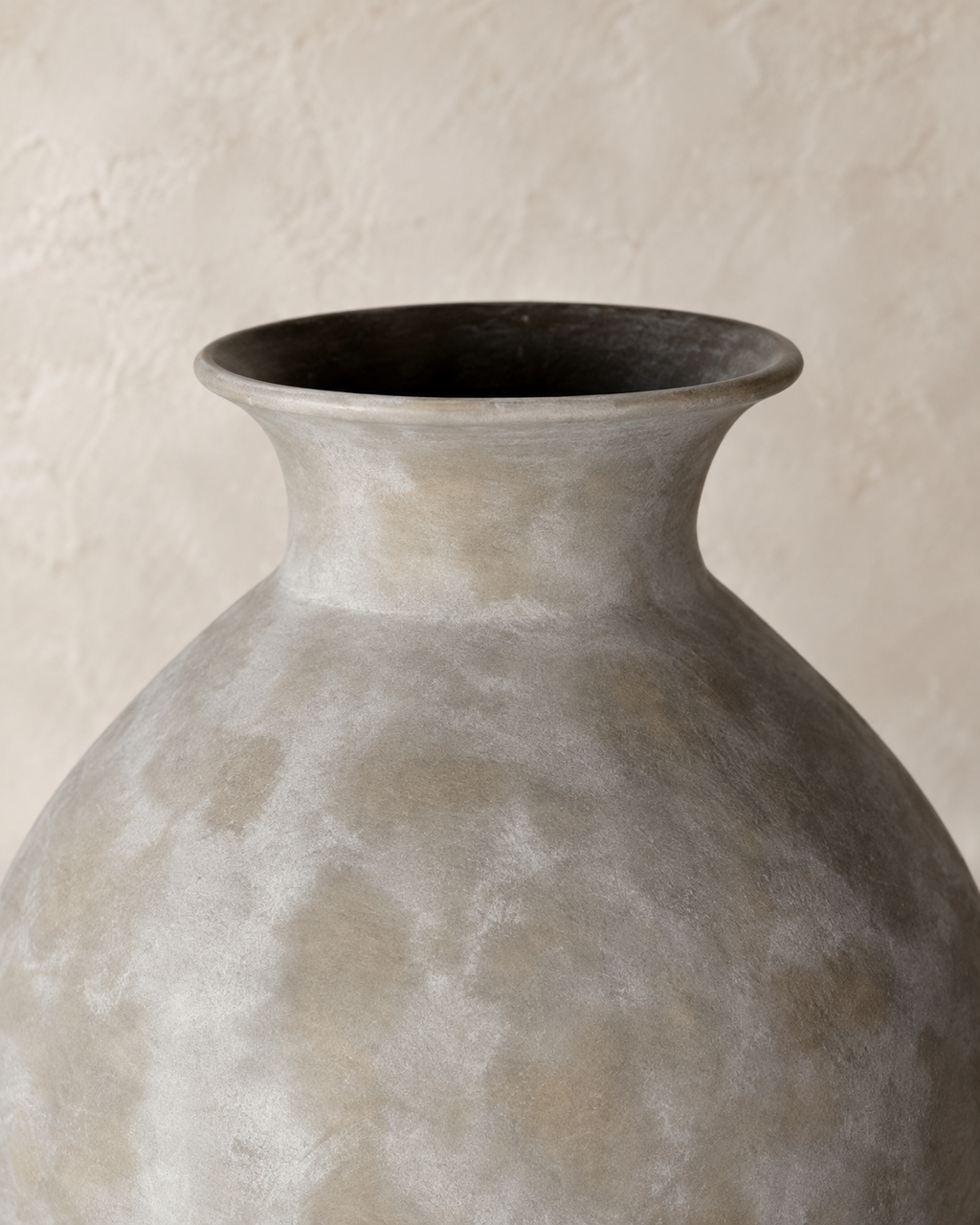 Guangze Bodenvase klein Keramik grau