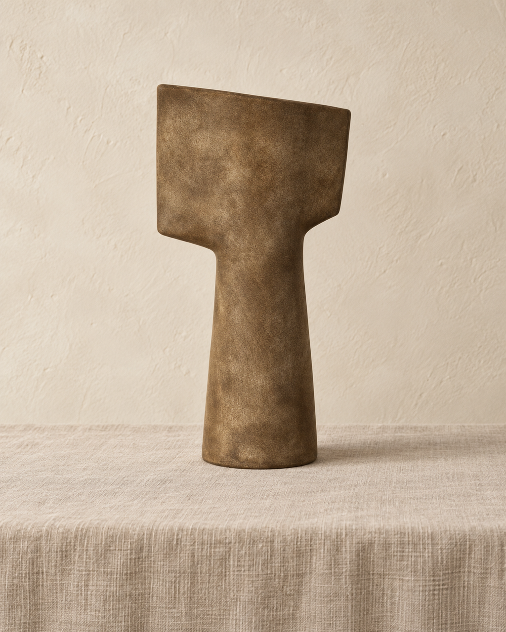 Narva Vase Keramik braun