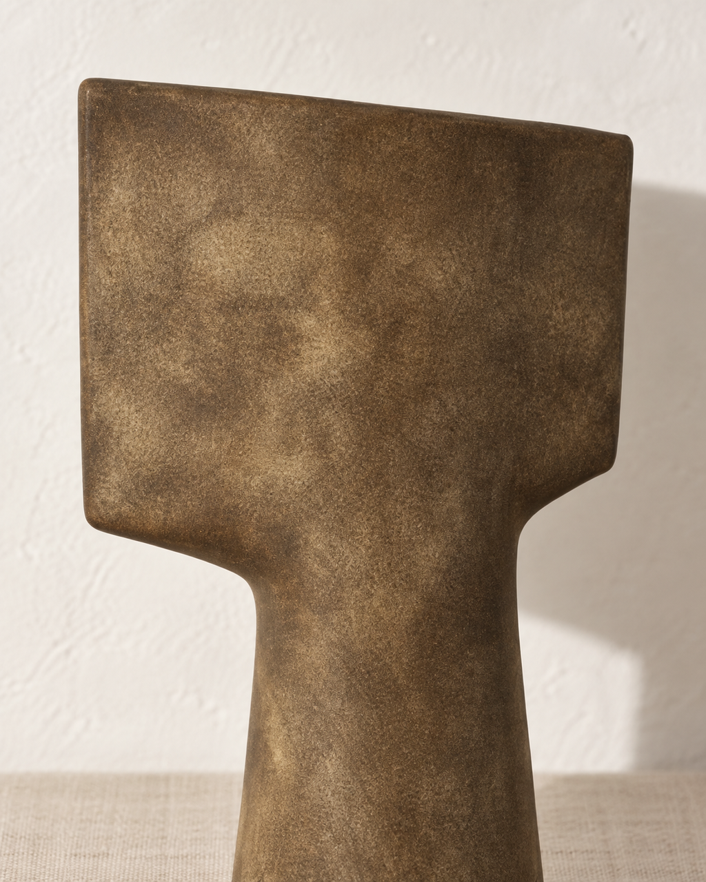 Narva Vase Keramik braun