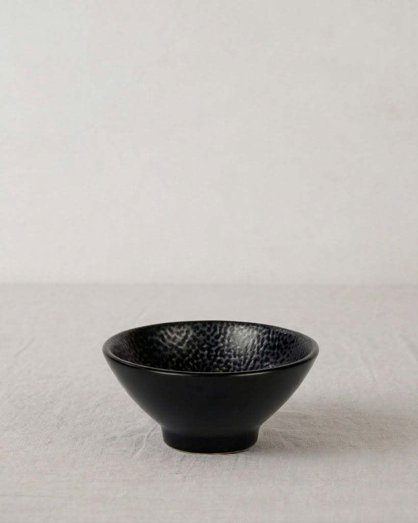 Kaori 4er-Set Dippschale klein schwarz
