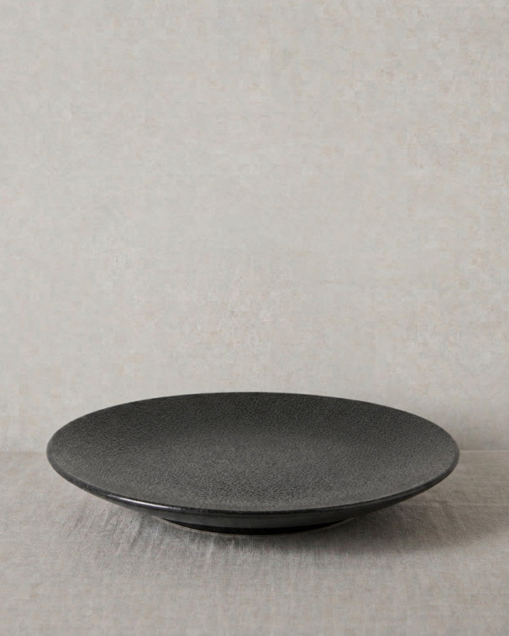 Kaori 2er-Set Servierplatte D 34,5 cm Steingut schwarz