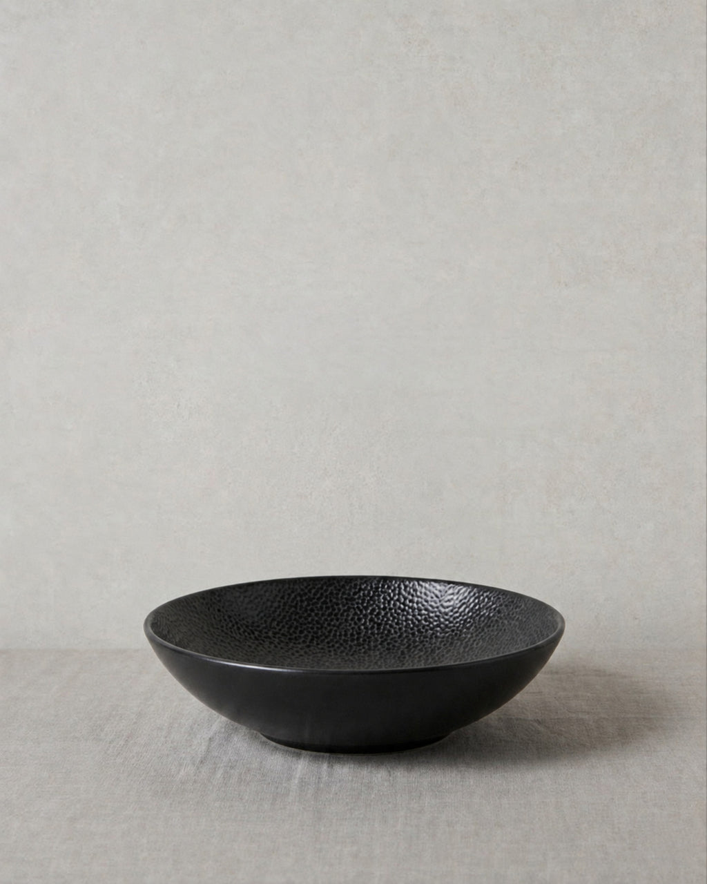 Kaori 8er-Set Schale D 14 cm Steingut schwarz