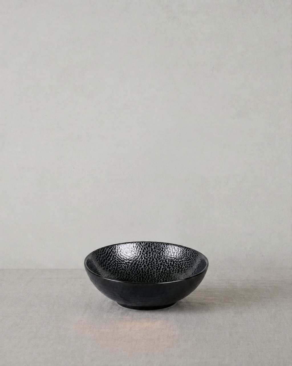 Kaori 8er-Set Schale D 19 cm Steingut schwarz