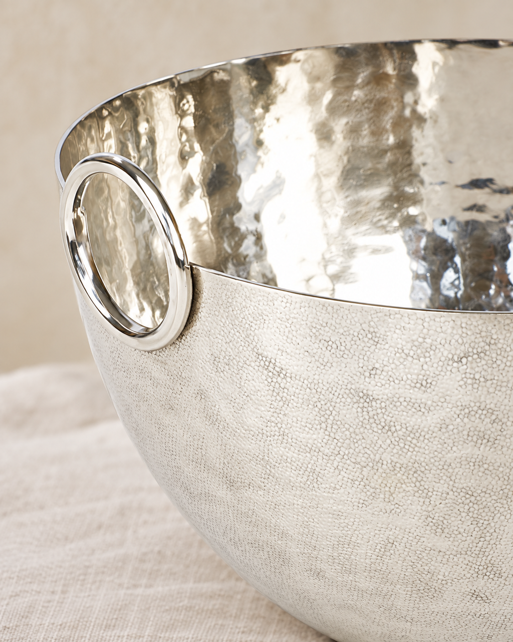 Paarl Champagnerkühler Aluminium vernickelt
