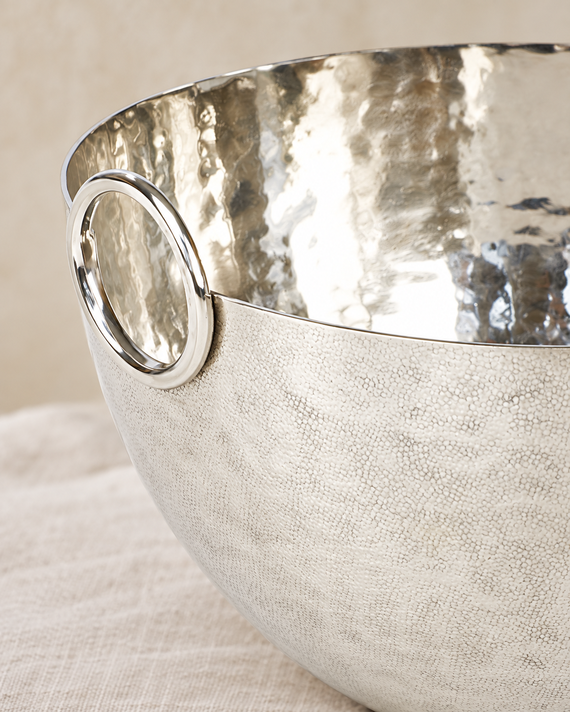 Paarl Champagnerkühler Aluminium vernickelt