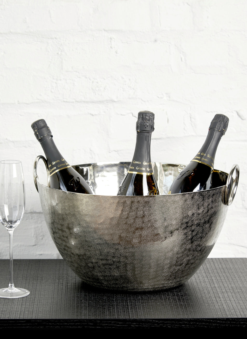 Paarl Champagnerkühler Aluminium vernickelt