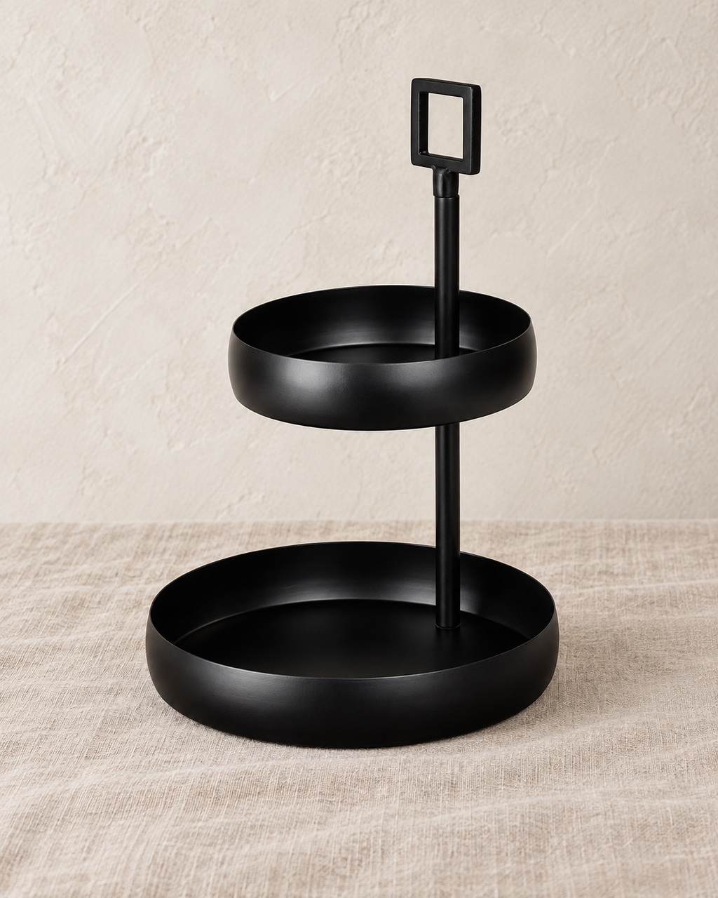 Cascata Etagere Eisen schwarz
