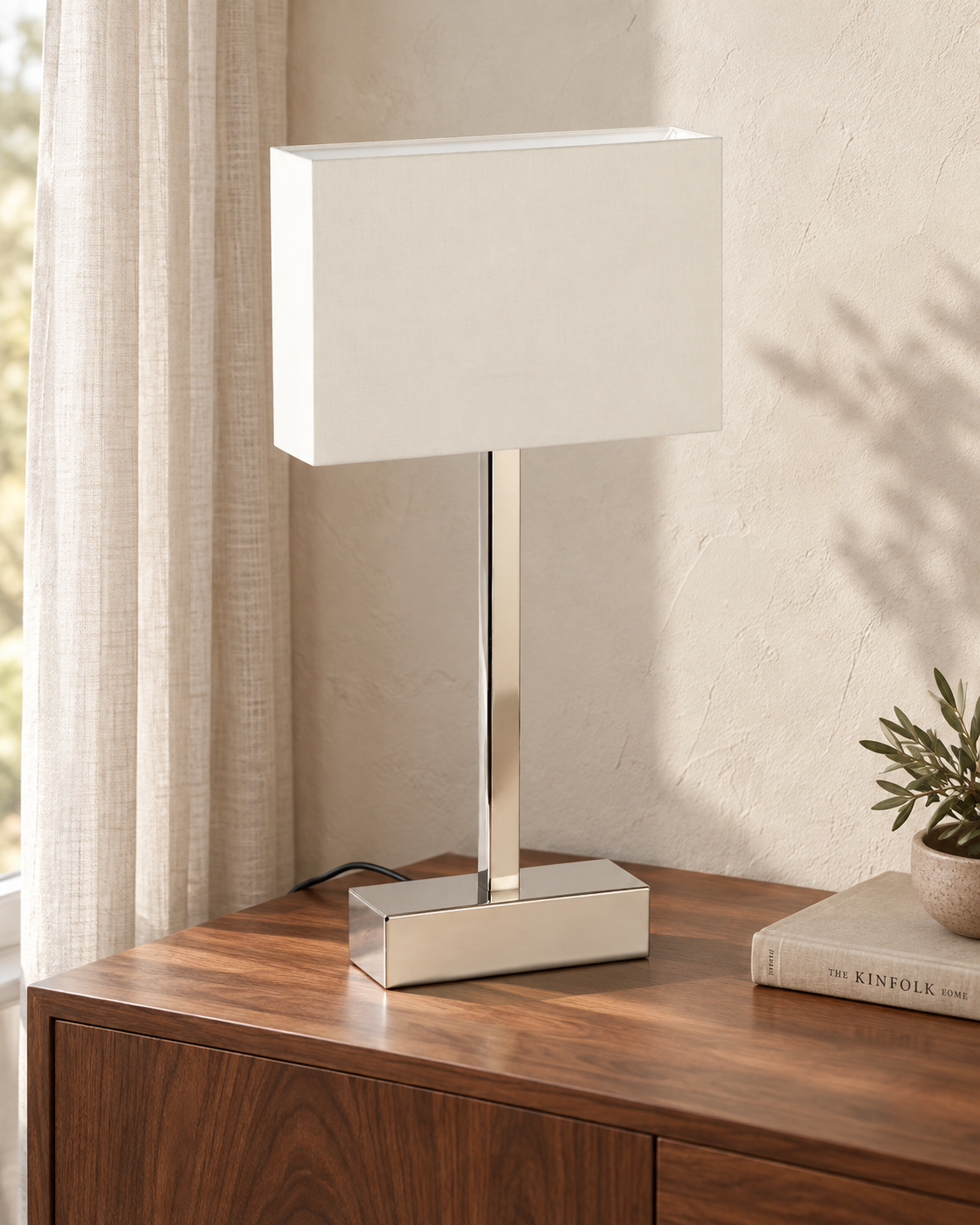 Presidio Tischleuchte creme