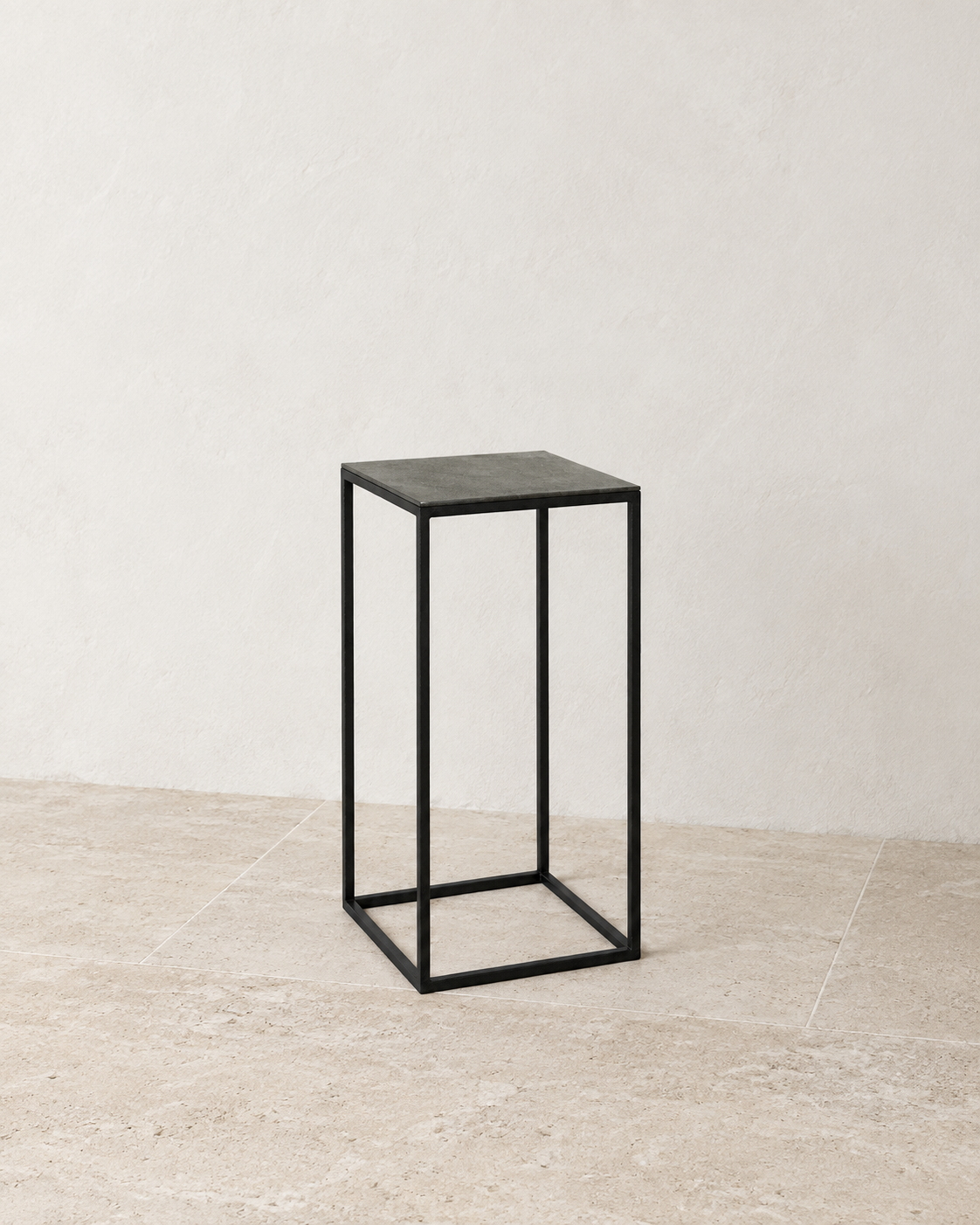 Dado Blumentisch klein Metall graphit