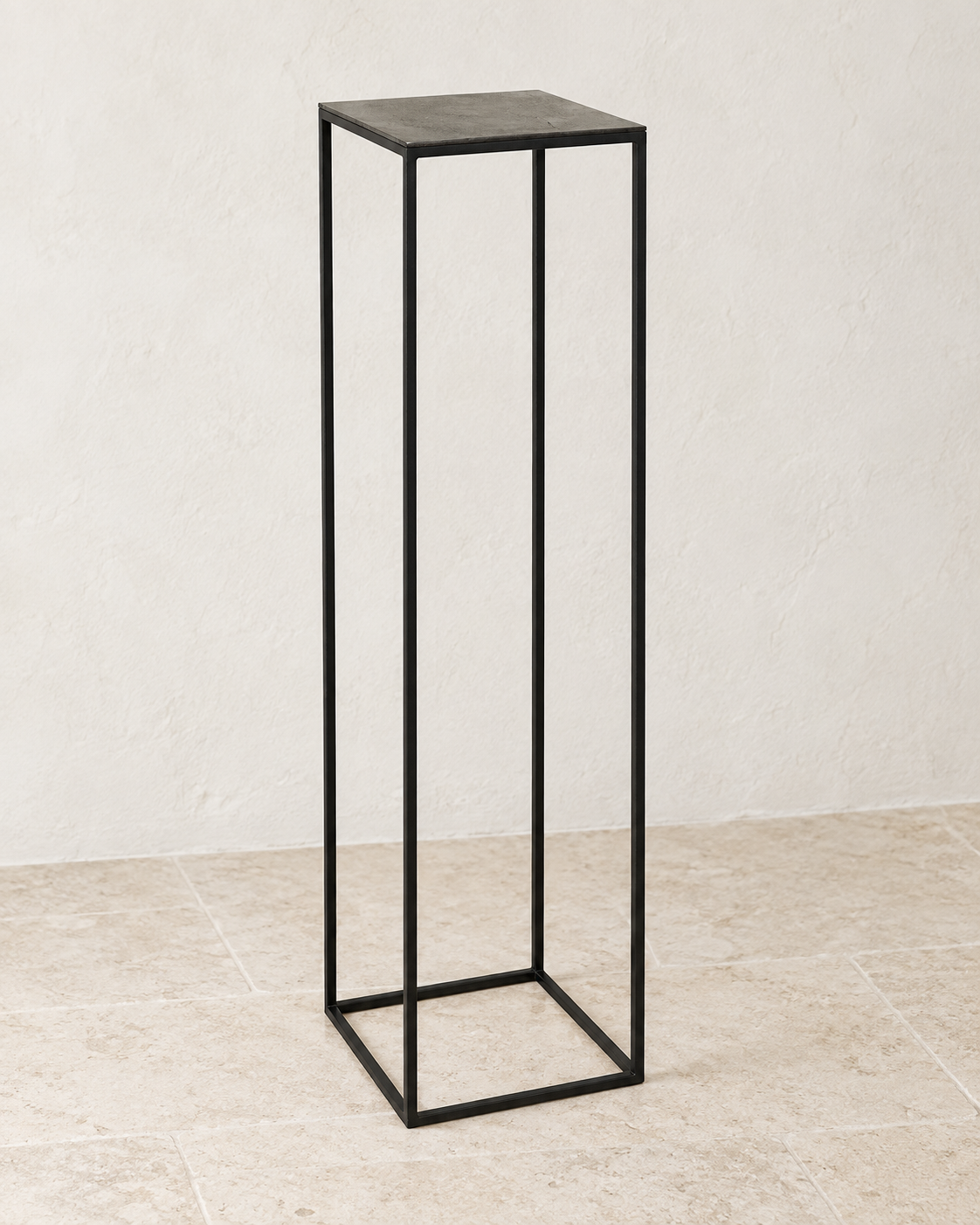 Dado Blumentisch groß Metall graphit