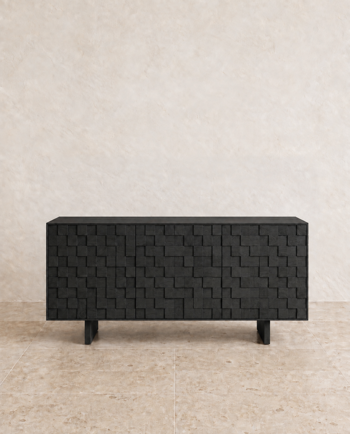 Henri Sideboard Eiche schwarz