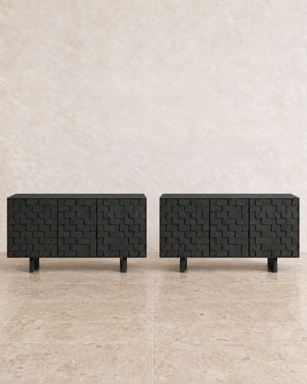Henri Sideboard Eiche schwarz