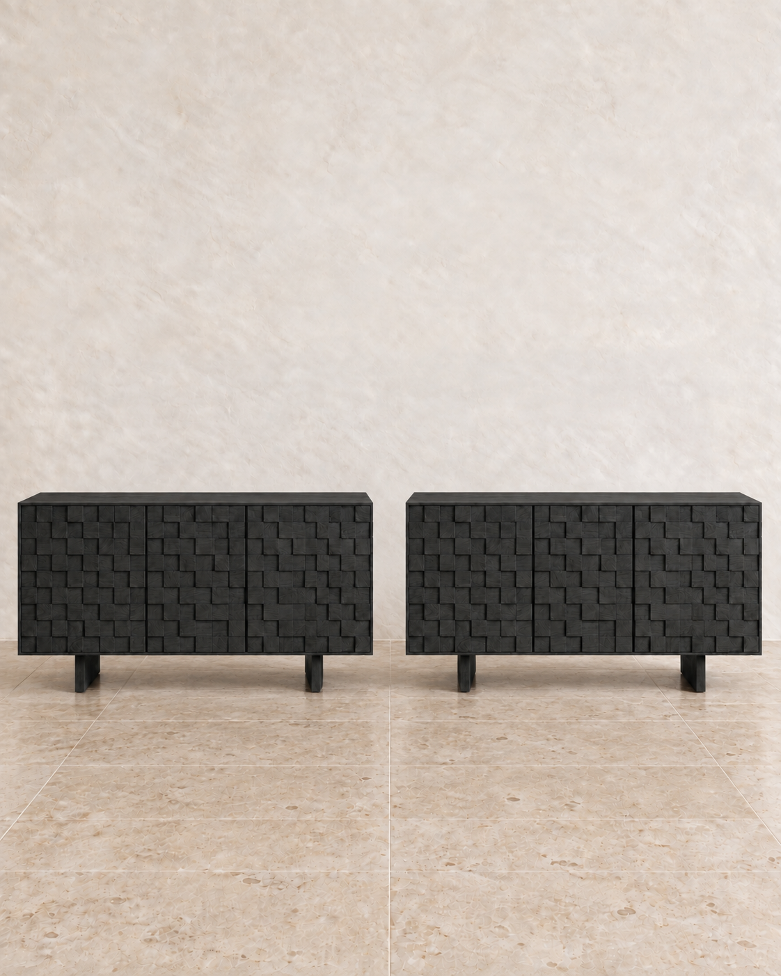 Henri Sideboard Eiche schwarz