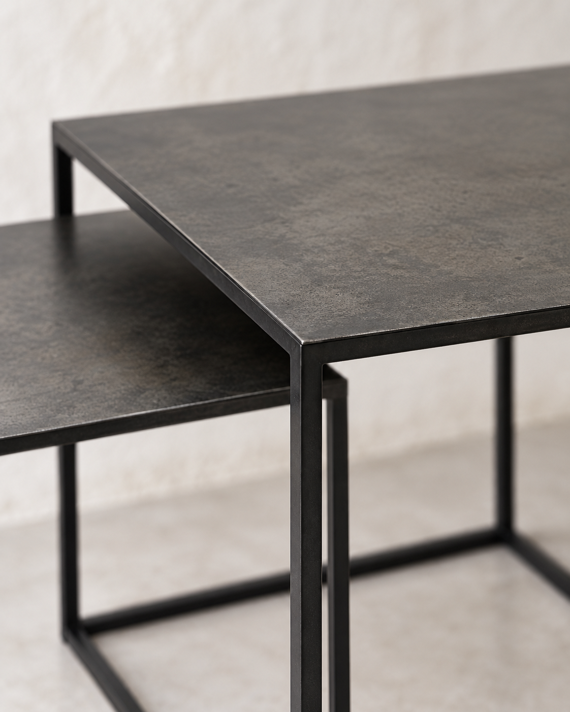 Couchtisch Dado 3er-Set Graphit