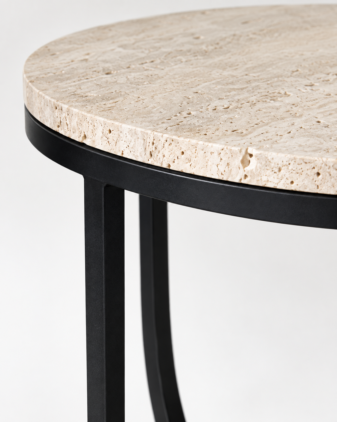 Rapolano Beistelltisch Travertin beige
