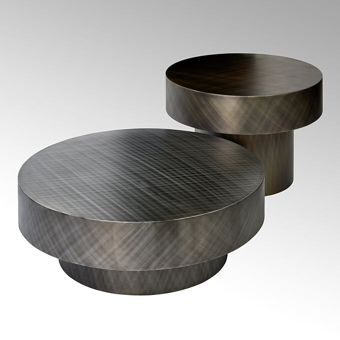 Hiro Couchtisch Metall graphit