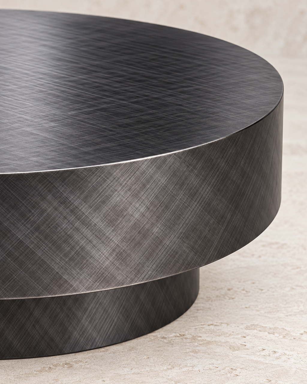 Hiro Couchtisch Metall graphit