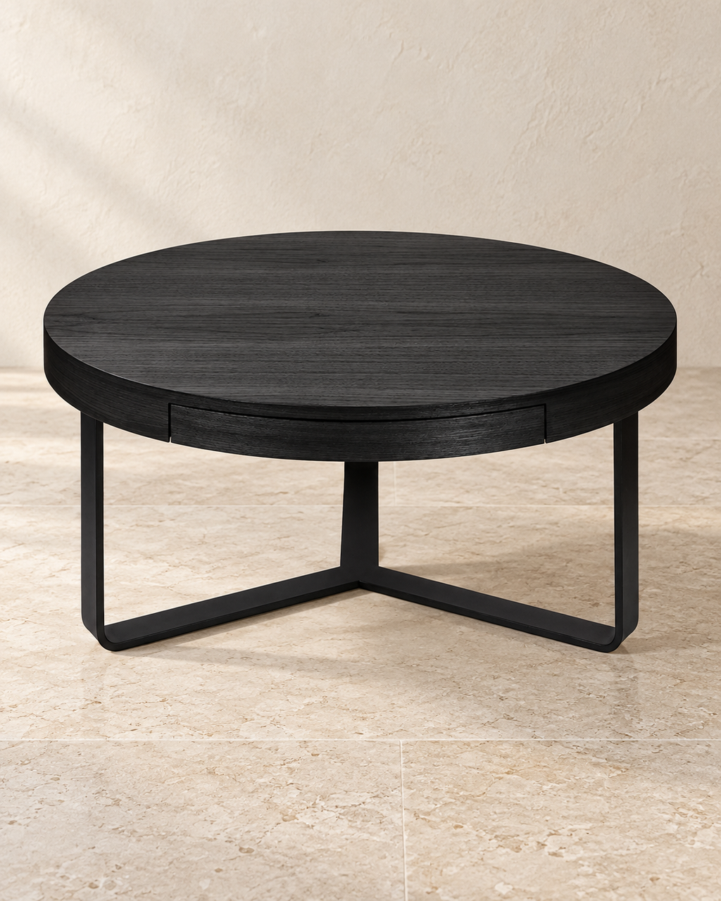Harry Couchtisch Eiche schwarz