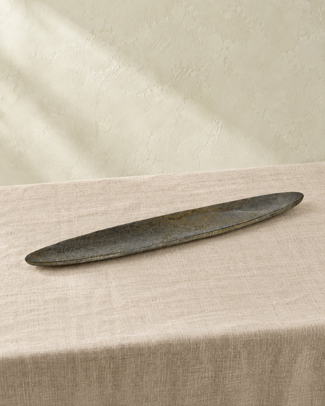 Uluwatu Servierplatte Schiefer 67cm