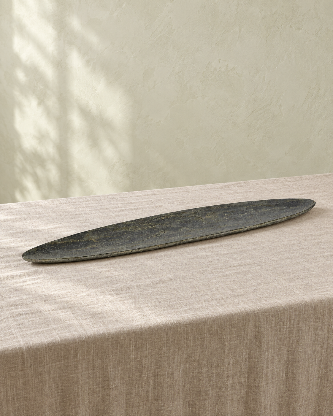 Uluwatu Servierplatte Schiefer 115cm