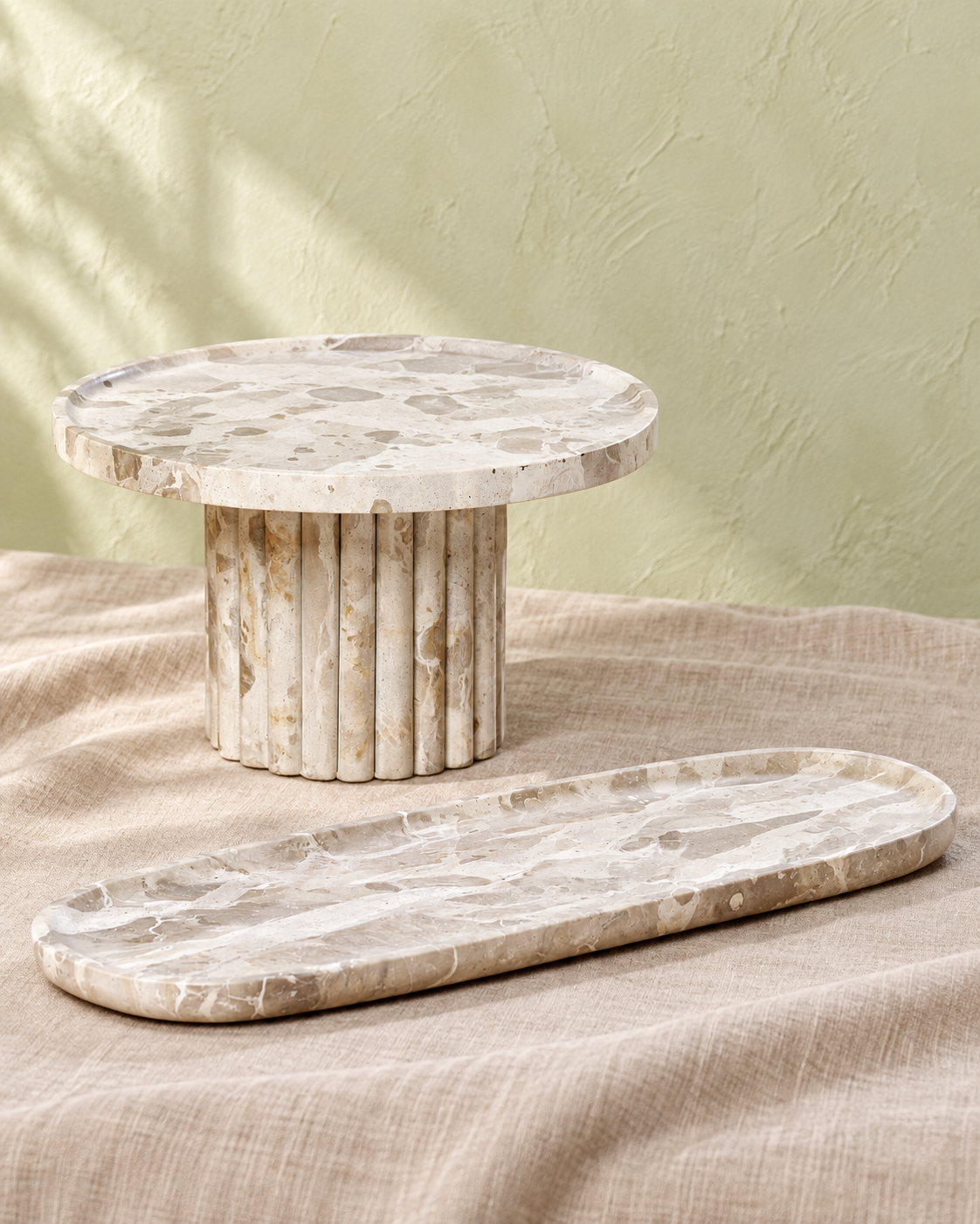 Amos Schale Marmor sand
