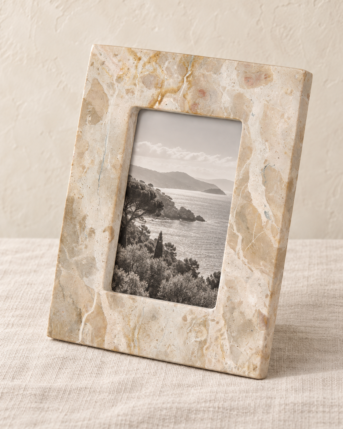 Phoenix Bilderrahmen 10x15 cm Travertin beige