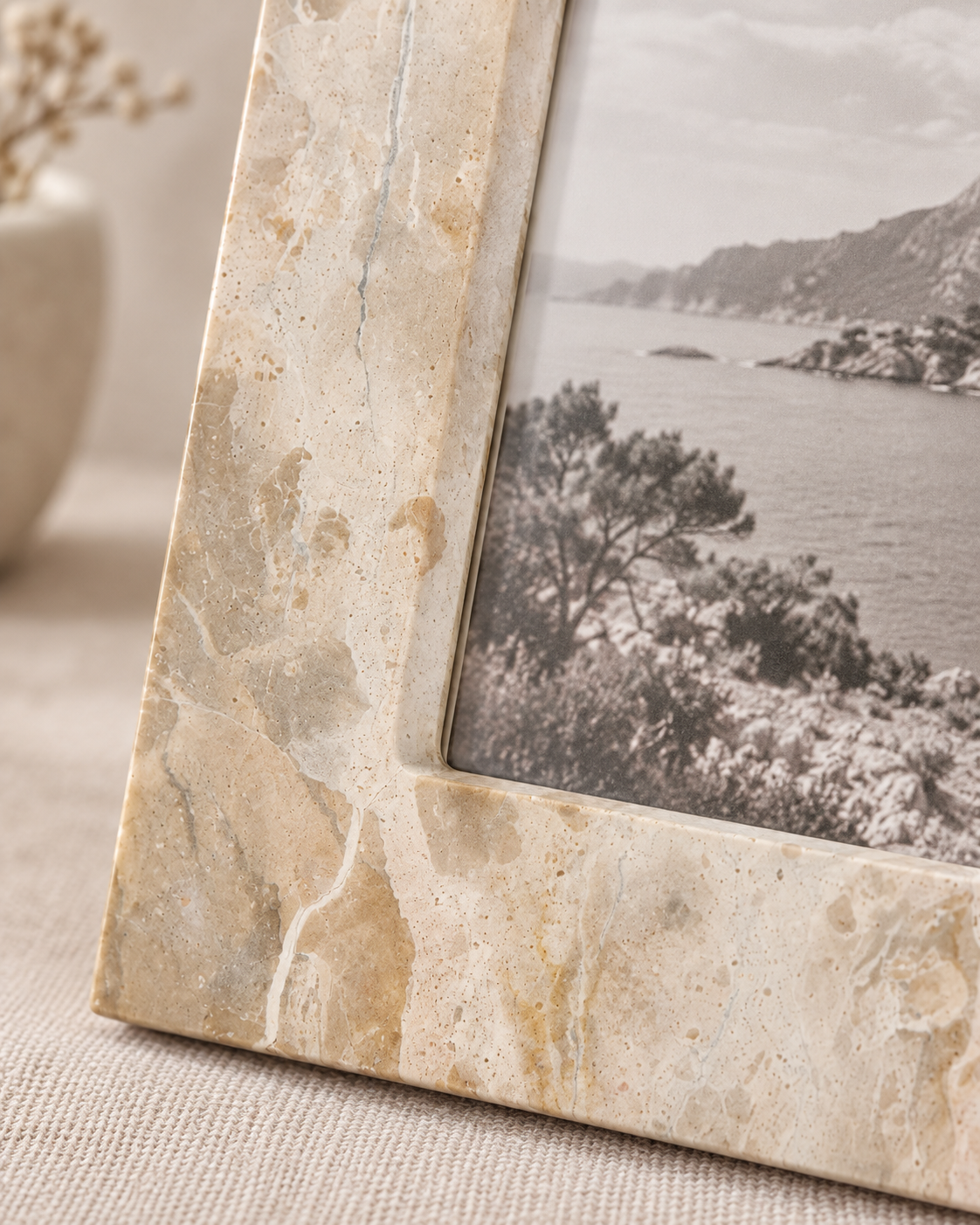 Phoenix Bilderrahmen 10x15 cm Travertin beige