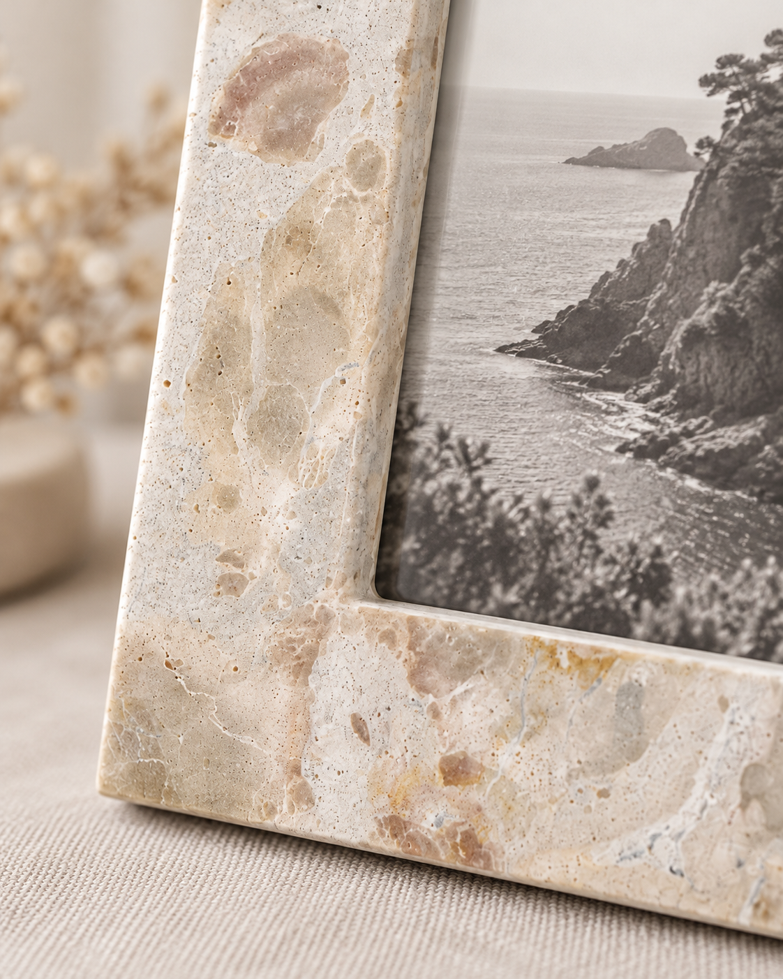 Phoenix Bilderrahmen 13x18 cm Travertin beige