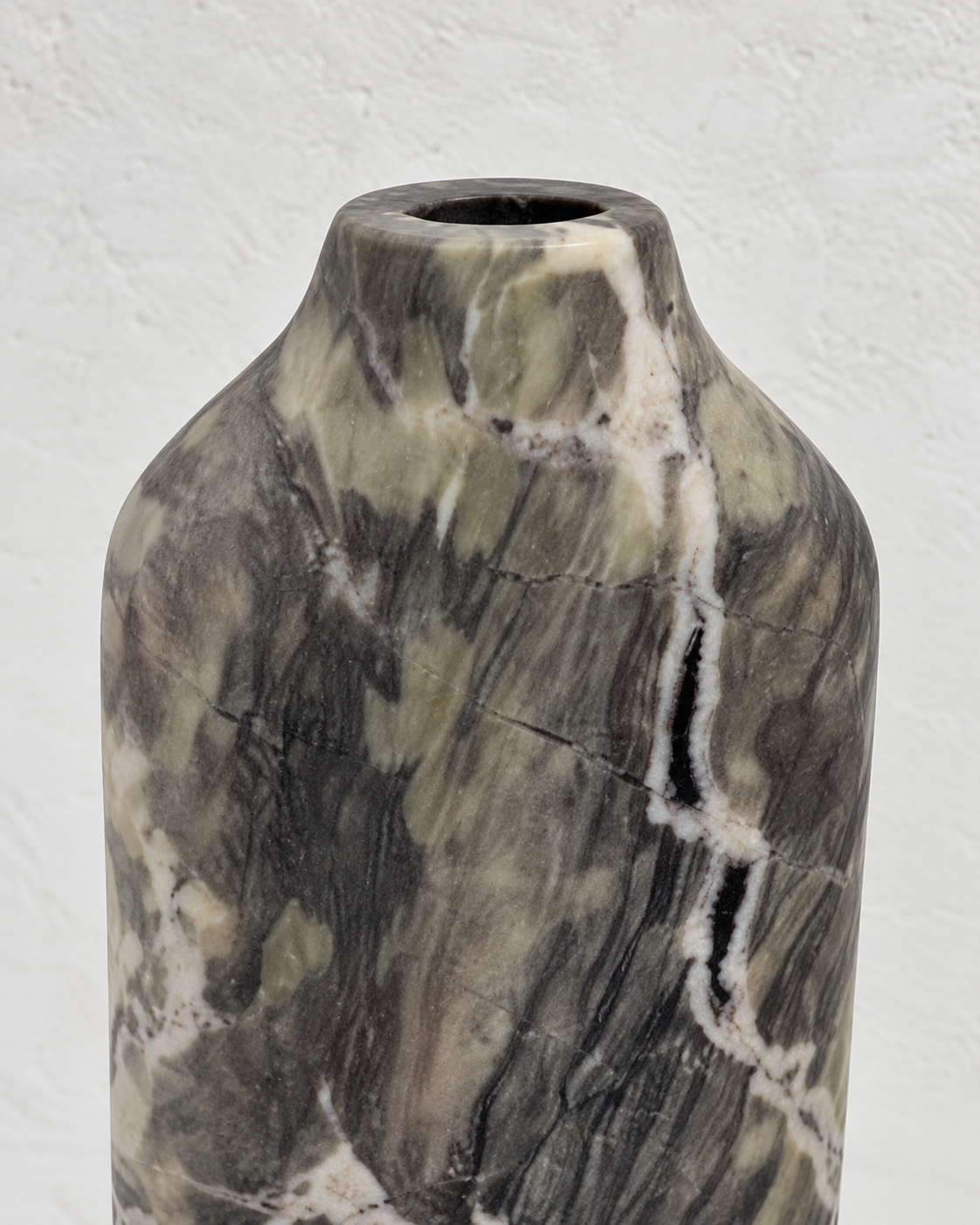 Aravalli Vase groß Marmor grau