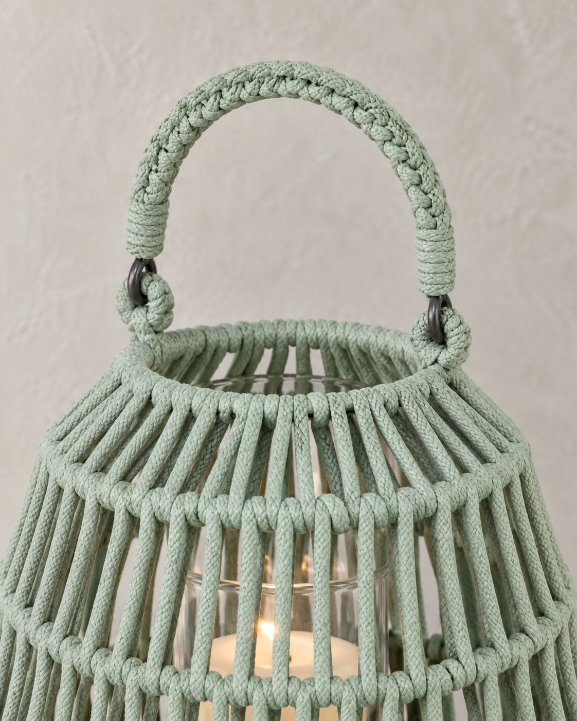 Cahaya Outdoor-Laterne klein Rope salbei